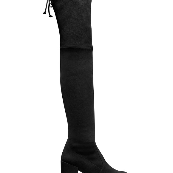 Stuart Weitzman - velvet over the knee boots - Picture 2 of 5